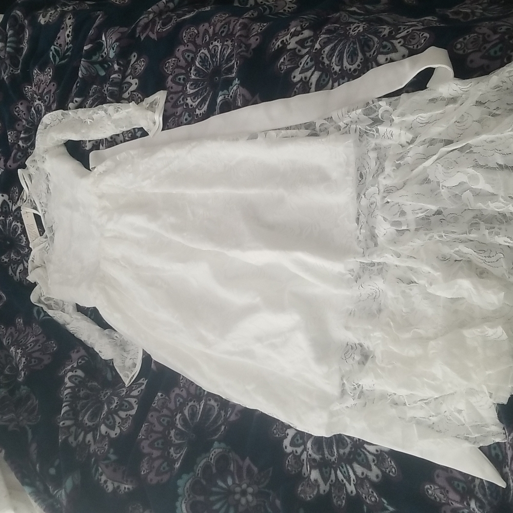 Formal white dress